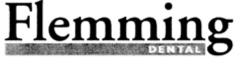 Flemming DENTAL Logo (DPMA, 08/25/1998)