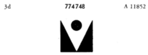 774748 Logo (DPMA, 17.02.1962)