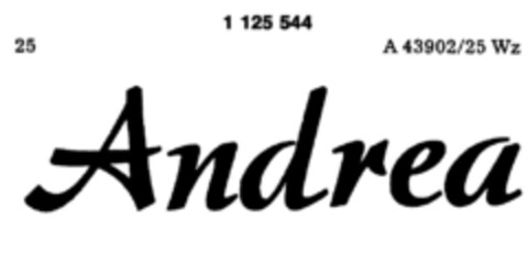 Andrea Logo (DPMA, 23.12.1987)