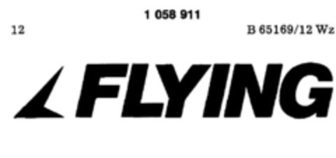 FLYING Logo (DPMA, 29.02.1980)