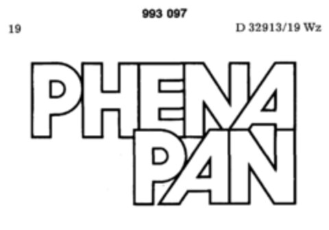 PHENA PAN Logo (DPMA, 14.12.1978)