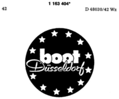 boot Düsseldorf Logo (DPMA, 29.05.1990)