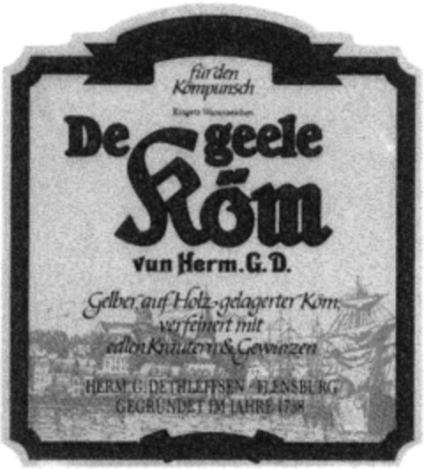 GEELE KOEM Logo (DPMA, 26.11.1990)
