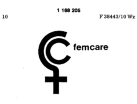 fc femcare Logo (DPMA, 24.03.1990)