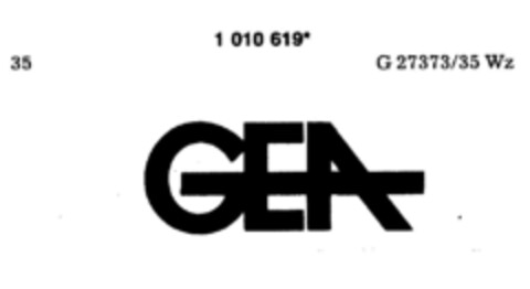 GEA Logo (DPMA, 31.08.1979)