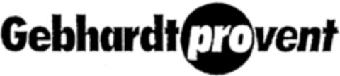 Gebhardtprovent Logo (DPMA, 07/18/1991)