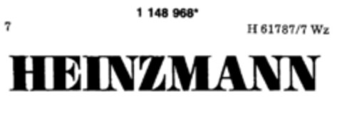 HEINZMANN Logo (DPMA, 10.06.1989)