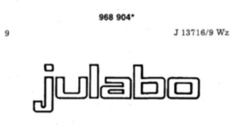 julabo Logo (DPMA, 05.12.1977)