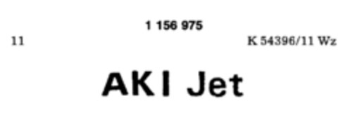 AKI Jet Logo (DPMA, 08.05.1989)
