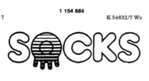 SOCKS Logo (DPMA, 30.06.1989)