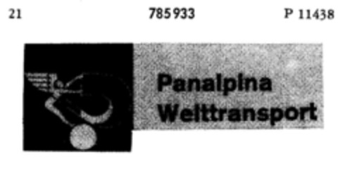 Panalpina Welttransport Logo (DPMA, 17.11.1962)