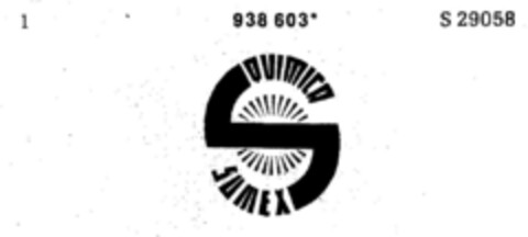 QUIMICA SUMEX Logo (DPMA, 07/23/1975)