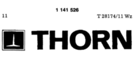 THORN Logo (DPMA, 28.10.1988)