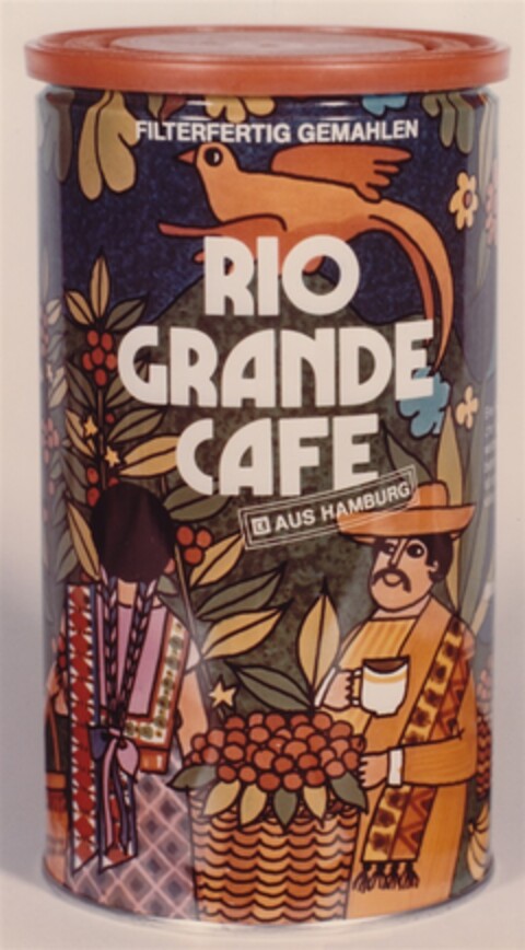 RIO GRANDE CAFE Logo (DPMA, 06.03.1975)