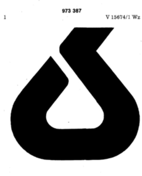 973387 Logo (DPMA, 25.10.1977)