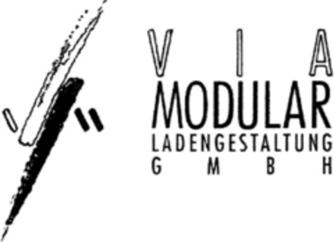 V I A MODULAR LADENGESTALTUNG G M B H Logo (DPMA, 27.09.1994)