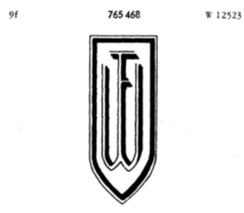 WF Logo (DPMA, 04.03.1961)