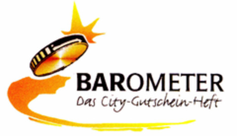 BAROMETER Das City-Gutschein-Heft Logo (DPMA, 22.04.2000)