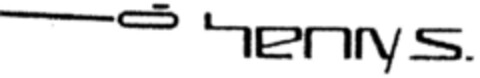 henry s. Logo (DPMA, 12.10.2000)