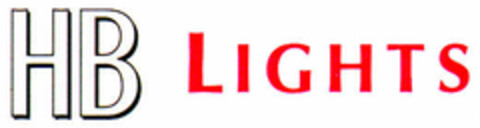 HB LIGHTS Logo (DPMA, 16.01.2001)