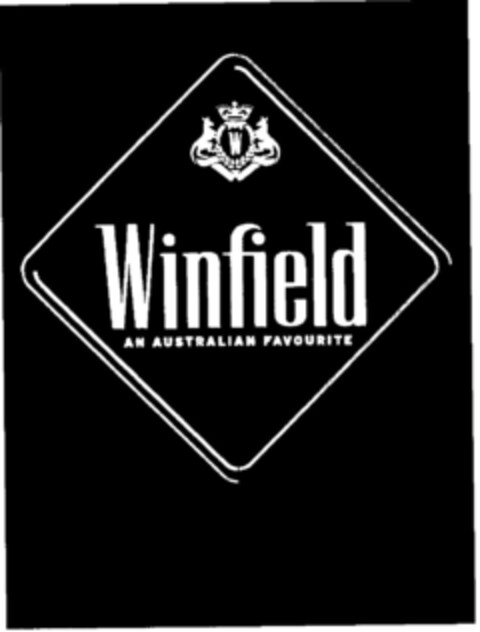 Winfield AN AUSTRALIAN FAVOURITE Logo (DPMA, 26.02.2001)