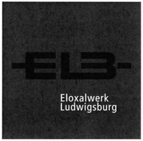 ELB Eloxalwerk Ludwigsburg Logo (DPMA, 08.07.2008)