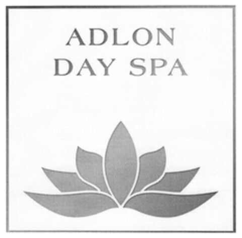 ADLON DAY SPA Logo (DPMA, 01.10.2008)