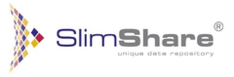 SlimShare unique data repository Logo (DPMA, 16.12.2009)