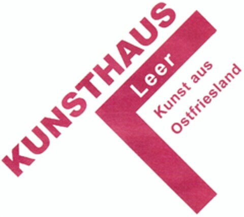KUNSTHAUS Leer Kunst aus Ostfriesland Logo (DPMA, 24.06.2010)
