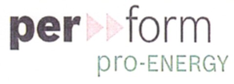 per form pro-ENERGY Logo (DPMA, 07.07.2010)
