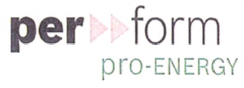 per form pro-ENERGY Logo (DPMA, 07/07/2010)