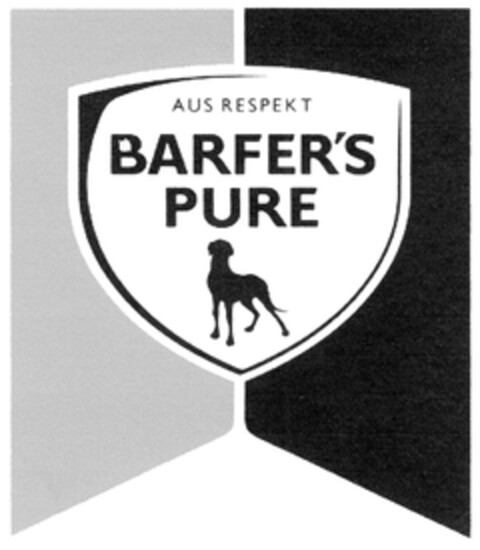 AUS RESPEKT BARFER'S PURE Logo (DPMA, 03.02.2011)