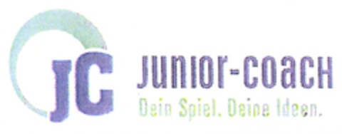 JC JUNIOR-COACH Dein Spiel. Deine Ideen. Logo (DPMA, 01/19/2013)