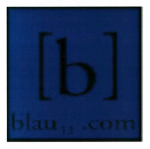 [b] blau12.com Logo (DPMA, 10/27/2015)