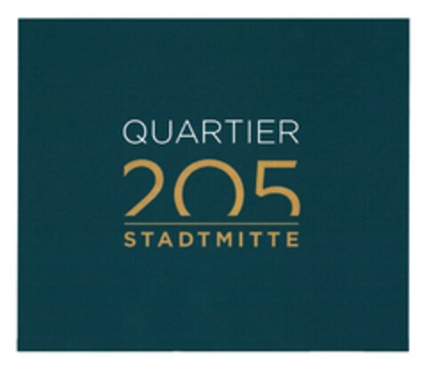 QUARTIER 205 STADTMITTE Logo (DPMA, 08.11.2016)