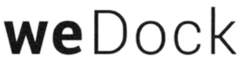 weDock Logo (DPMA, 04.07.2017)