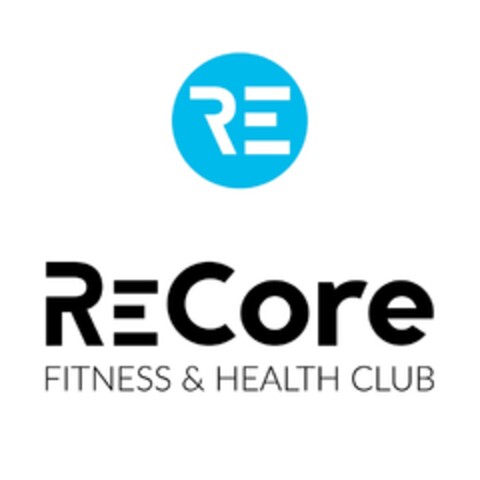 ReCore FITNESS & HEALTH CLUB Logo (DPMA, 11/14/2017)