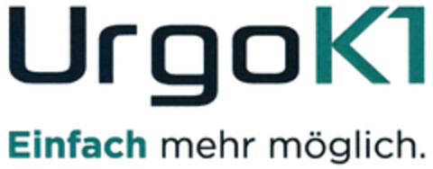 UrgoK1 Einfach mehr möglich. Logo (DPMA, 02.11.2021)