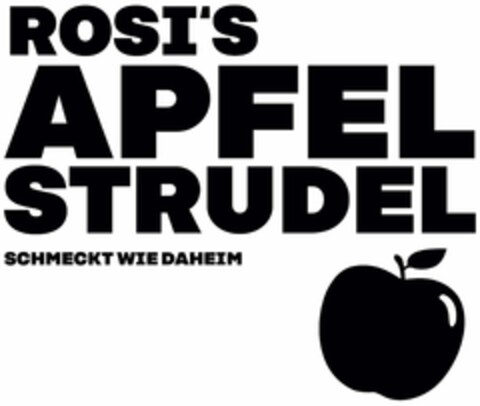 ROSI`S APELSTRUDEL SCHMECKT WIE DAHEIM Logo (DPMA, 03.05.2021)