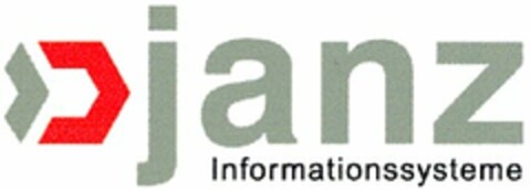 janz Informationssysteme Logo (DPMA, 08.04.2003)