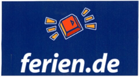 ferien.de Logo (DPMA, 06/26/2003)