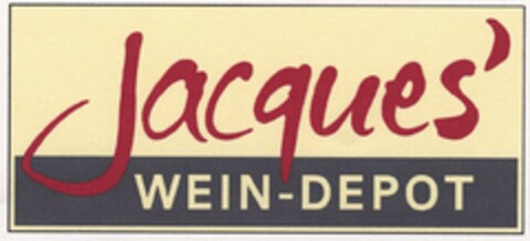 Jacques' WEIN-DEPOT Logo (DPMA, 08.11.2005)