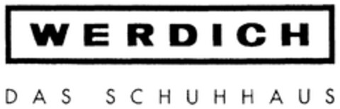 WERDICH DAS SCHUHHAUS Logo (DPMA, 05.02.2007)