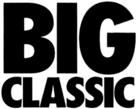 BIG CLASSIC Logo (DPMA, 06.02.1995)