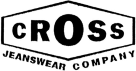 CROSS JEANSWEAR COMPANY Logo (DPMA, 10.02.1995)