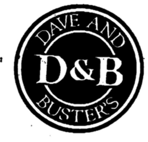 DAVE AND BUSTERS  D&B Logo (DPMA, 23.02.1995)