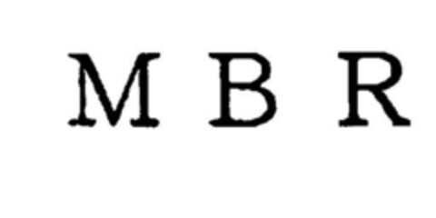 M B R Logo (DPMA, 12.05.1995)