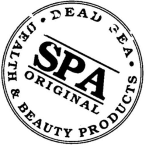 SPA ORIGINAL Logo (DPMA, 14.06.1995)