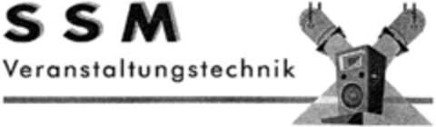 SSM Veranstaltungstechnik Logo (DPMA, 24.07.1995)