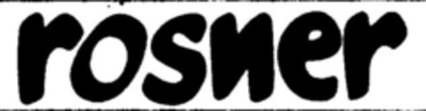 rosner Logo (DPMA, 26.11.1997)